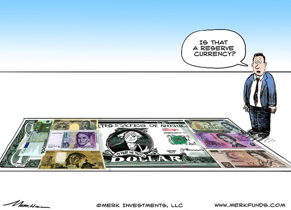 U.S. Dollar reserve currency?